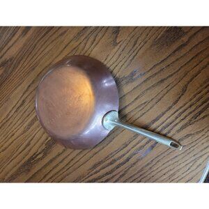 Paul Revere Ware Limited Edition 10.5" Skillet Copper Stainless Brass Handle